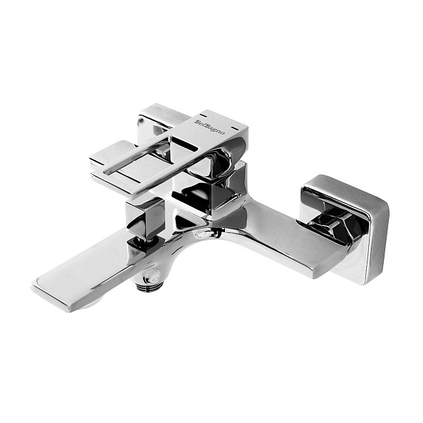 Смеситель для ванны и душа BelBagno Luce, хром (LUC-VAS-CRM)