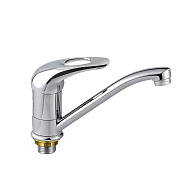 Смеситель для кухни FRAP F4502-2-B, хром
