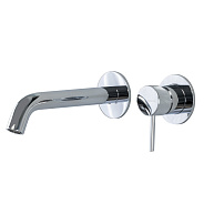 Смеситель для раковины Splendy Passion настенный встраиваемый хром (PA201205UK2CR)