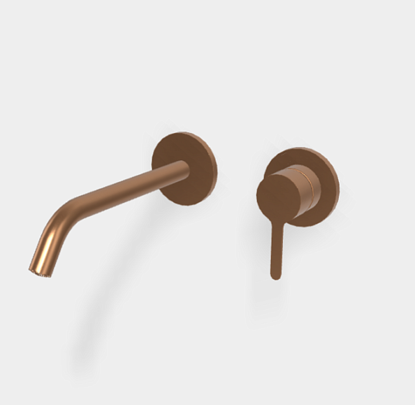 Смеситель для раковины Fima Carlo Frattini Snap, бронза брашированная янтарная (F3121WLX8ZS)