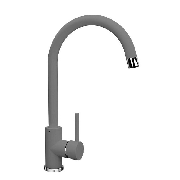 Смеситель для кухни Florentina ЮНА 313.39H.1123.307, серый шёлк