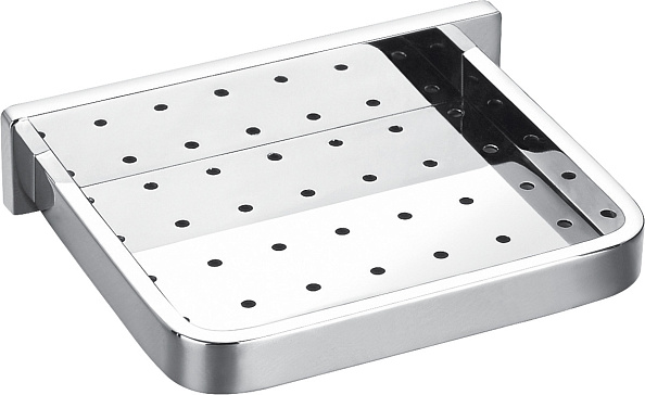 Мыльница Cezares Maxima, хром (CZR-F-8919)