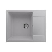 Кухонная мойка Ulgran Quartz Prima 605-04, платина