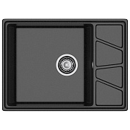 Кухонная мойка GranFest VERTEX 680L, черный
