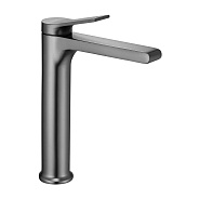 Смеситель для раковины Shevanik S8311T, оружейная сталь