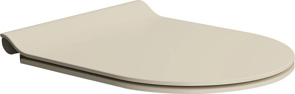 Сиденье GSI Slim New, с микролифтом Soft Close, быстросъёмное, матовый Creta (MS86CSNS08)