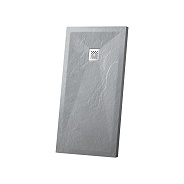 Поддон для душа из искусственного камня Vincea (VST-4SR8010G), 1000х800х25 мм, серый