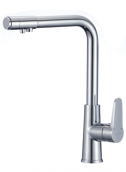 Смеситель для кухонной мойки с фильтром питьевой воды Savol (S-L1804) 