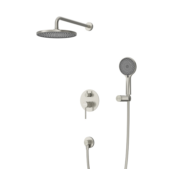 Душевой комплект встраиваемый Cezares Relax, сатин (RELAX-DSET-IN)