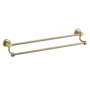 Полотенцедержатель двойной Savol S-005649C