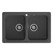 Кухонная мойка GranFest STANDART 780K, графит