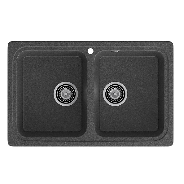 Кухонная мойка GranFest STANDART 780K, графит