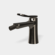 Смеситель для биде Fima Carlo Frattini Flo', брашированный чёрный хром (F3802CS)