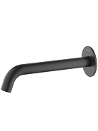 AQ1341MB ЕВРОПА излив для ванны 220 мм, матовый черный