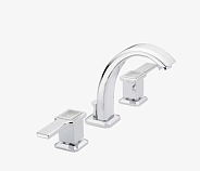 Смеситель для раковины THG Metropolis Clear crystal with lever, никель (A2B B01 151)