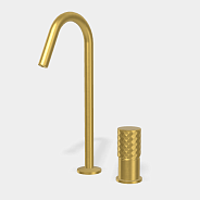 Смеситель для раковины Fima Carlo Frattini Spillo Tech, X Collection, золото брашированное (F3271TNCXOS)