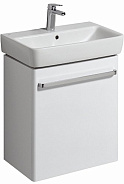 862060000 Renova Compact Шкафчик под раковину, 550х604х337 мм, крепление дверей справа/слева, корпус белый матовый, фасад белый глянец (Снят с произво