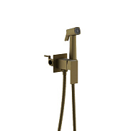 Смеситель с гигиенической лейкой золотой (B55805-5)