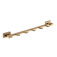 Планка с крючками Shevanik SG5651G, золотой сатин