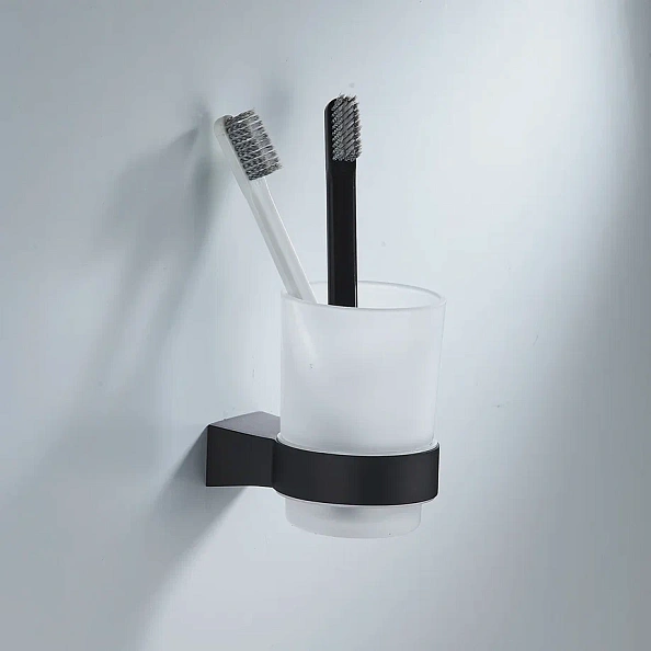 Стакан для ванной комнаты Shevanik SG5712H, черный