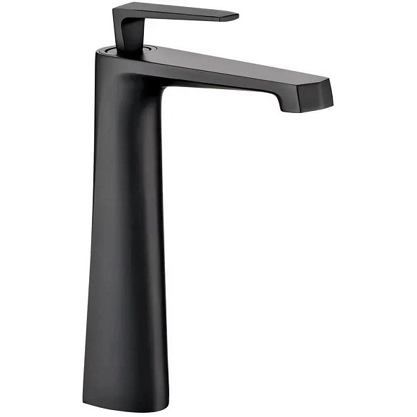 Смеситель для раковины высокий Grocenberg GB3025BL, черный