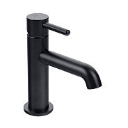 Смеситель для раковины FILARETE Roun FL5020BL, черный