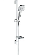 Душевой гарнитур Hansgrohe Croma 110 Select E Vario 65 см бел/хром (26586400)