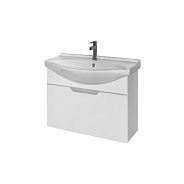 Тумба под раковину подвесная Dreja Laguna 65 см, белый