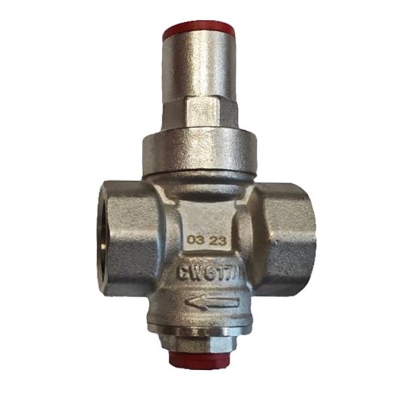 Редуктор давления Rommer 1/2" PN16 с выходом под манометр, внутренняя резьба (RVS-0010-000015)