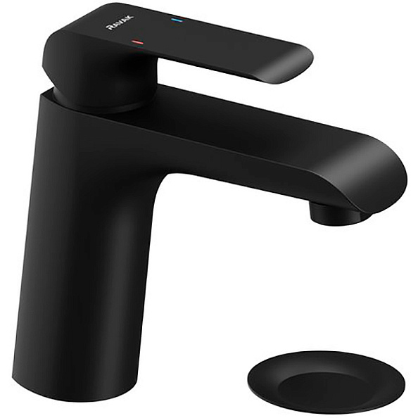 Смеситель для умывальника с донным клапаном Ravak FL 013.20 черный