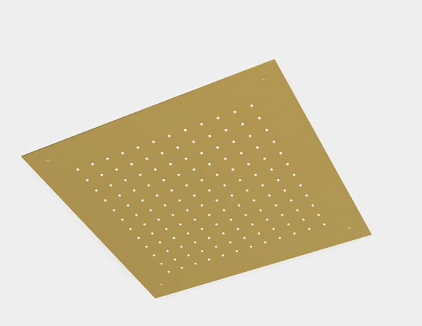 Верхний душ Fima Carlo Frattini Showerhead 500х500, золото брашированное (F2425OS)