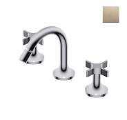 Смеситель для биде Ritmonio Diametro35 Cross, Brushed Champagne (PR53BE202CHX)