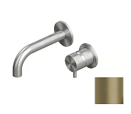 Смеситель для раковины Quadro design Source, золото светлое (13 13.00 OC)