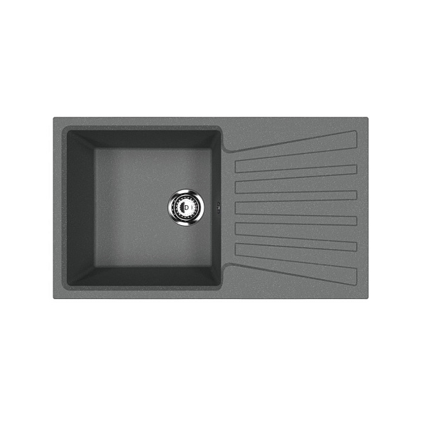 Кухонная мойка Ulgran U-703-343, антрацит