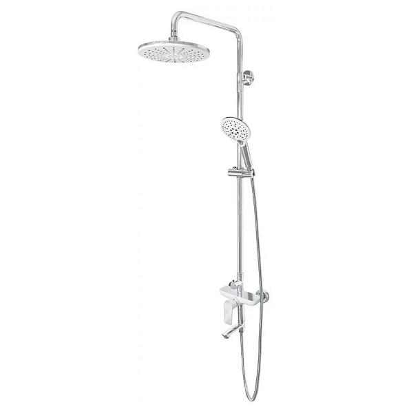 Душевая система Grocenberg GB7009WC, белый/хром