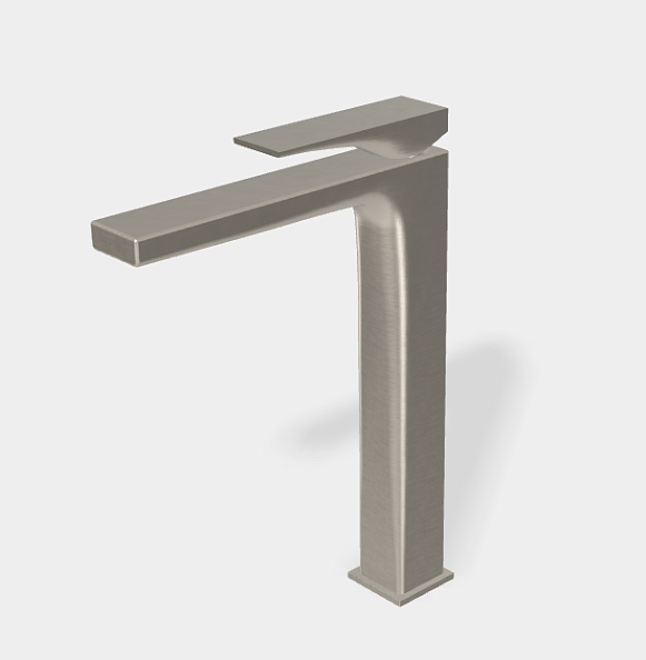 Смеситель для раковины Fima Carlo Frattini Zeta, брашированный никель (F3961/HNSN)