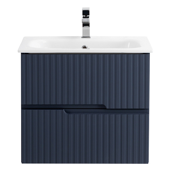 База под раковину подвесная Cezares Duet 570х450х500, Grafito (DUET-600-2C-SO-GR-P)