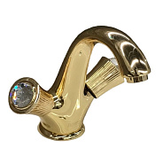 Смеситель для раковины Fiore VENERE SKY (SWAROVSKI®) 13OO0623, золото