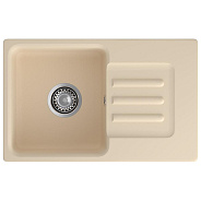 Кухонная мойка GranFest SMART 680L, бежевый