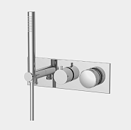 Смеситель для душа Fima Carlo Frattini Texture Collection, H Collection, на 2 потребителя, золото (F5619WX2HOR)