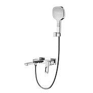 Смеситель Raglo R51.30 для ванны и душа настенный излив поворотный 15 см, хром