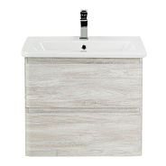 База под раковину подвесная BelBagno Albano-Cer 470х500х440 мм, Rovere Vintage Bianco (ALBANO-CER-500-2C-SO-RVB)