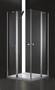 Душевой уголок Cezares Elena 120x120x195 мм, квадратный, хром (ELENA-W-A-22-120-C-Cr)