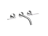 Смеситель для раковины Dornbracht Vaia, платина матовая (36.712.819.06)