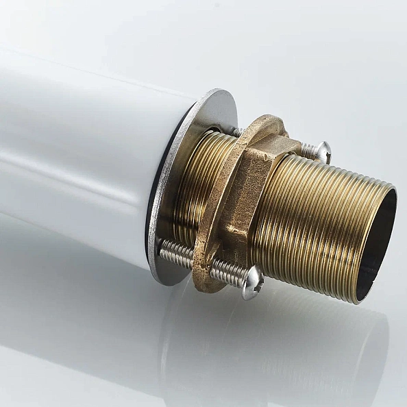 Смеситель для раковины Shevanik S9801F, белый/хром