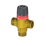 Термостатический смесительный клапан Rommer 1" НР 35-60 °С KV 2.3, центральное смешивание (RVM-1131-236525)