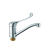 Смеситель для кухни с хирургической ручкой D-Lin D151427, хром