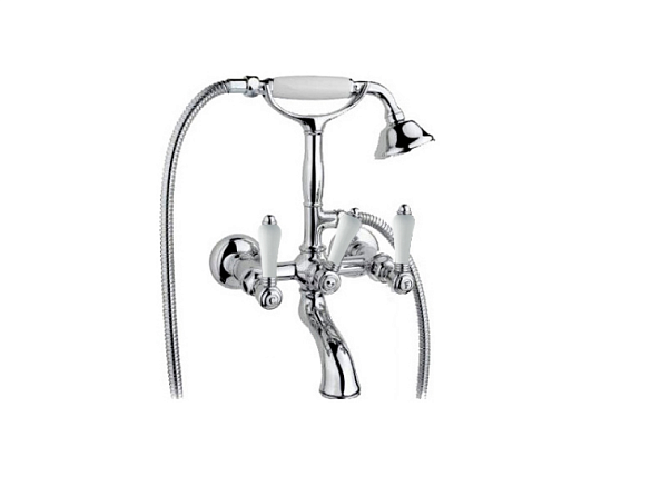 Смеситель для ванны и душа Nicolazzi P.M.Blanc, хром (1402 CR 78)