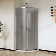 Душевой уголок Vincea City (VSQ-5CT900MT) 900х900 мм, хром, стекло текстурное