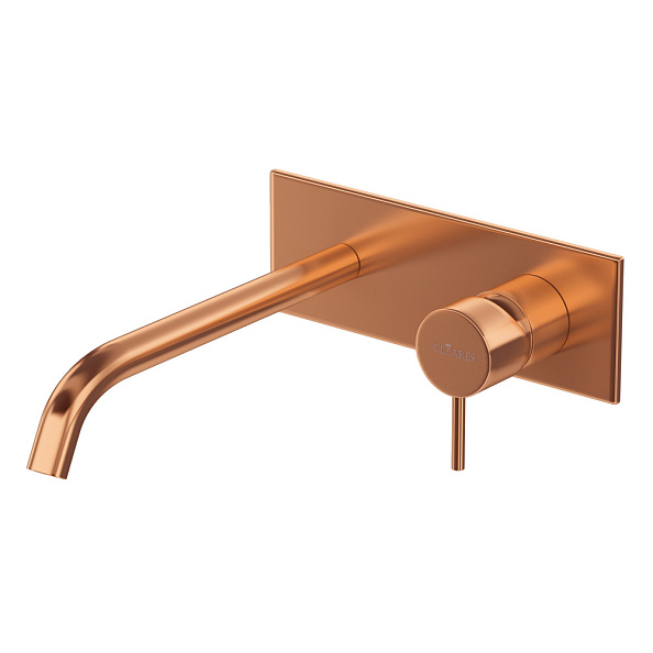 Смеситель для раковины встраиваемый Cezares Leaf, Sunset (LEAF-BLI1-20-L-SS)